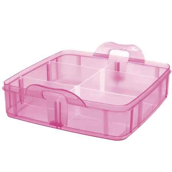 caixa organizadora ut877 rosa